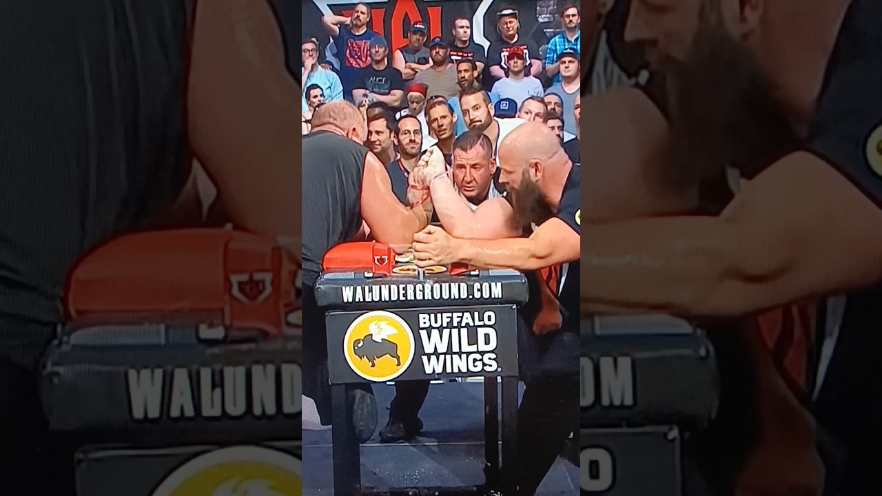 Michael Todd vs Jerry Cadorette 5th Round Epic Armwrestling Fight! 😱💪🏻🤯 #shorts #sports