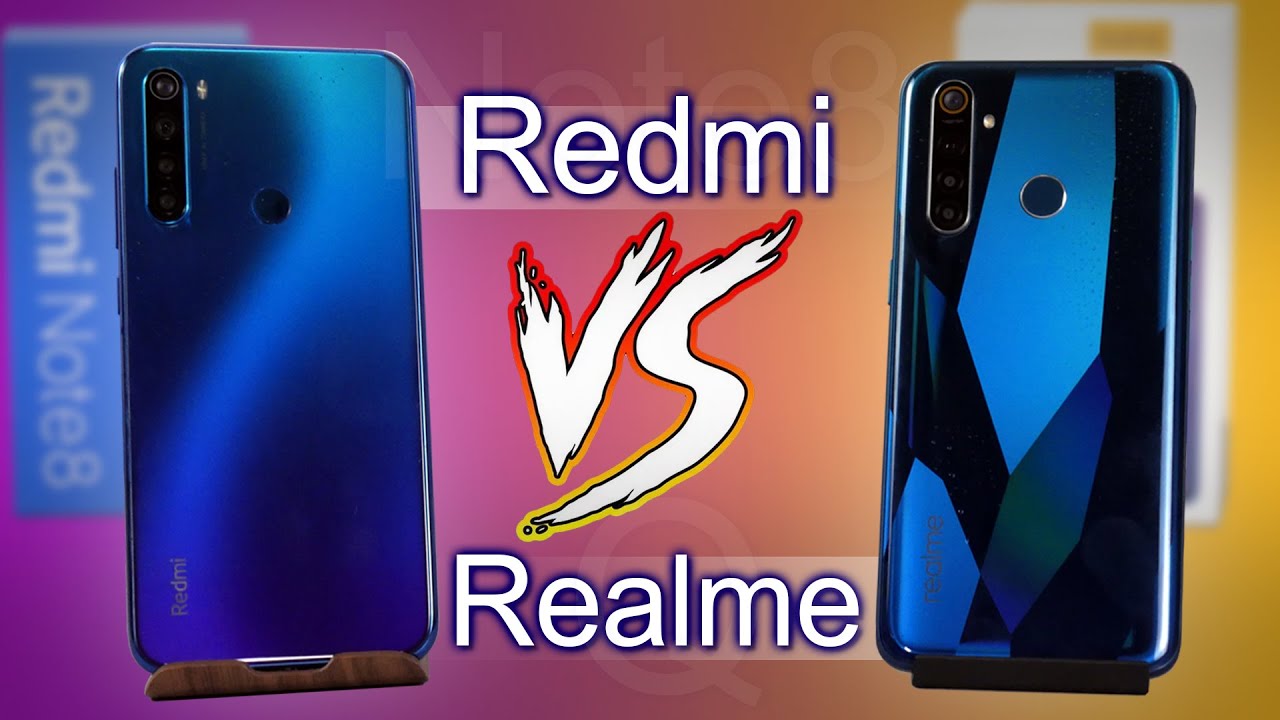 Сравнение Redmi Note 8 и Realme Q. ТЕСТЫ