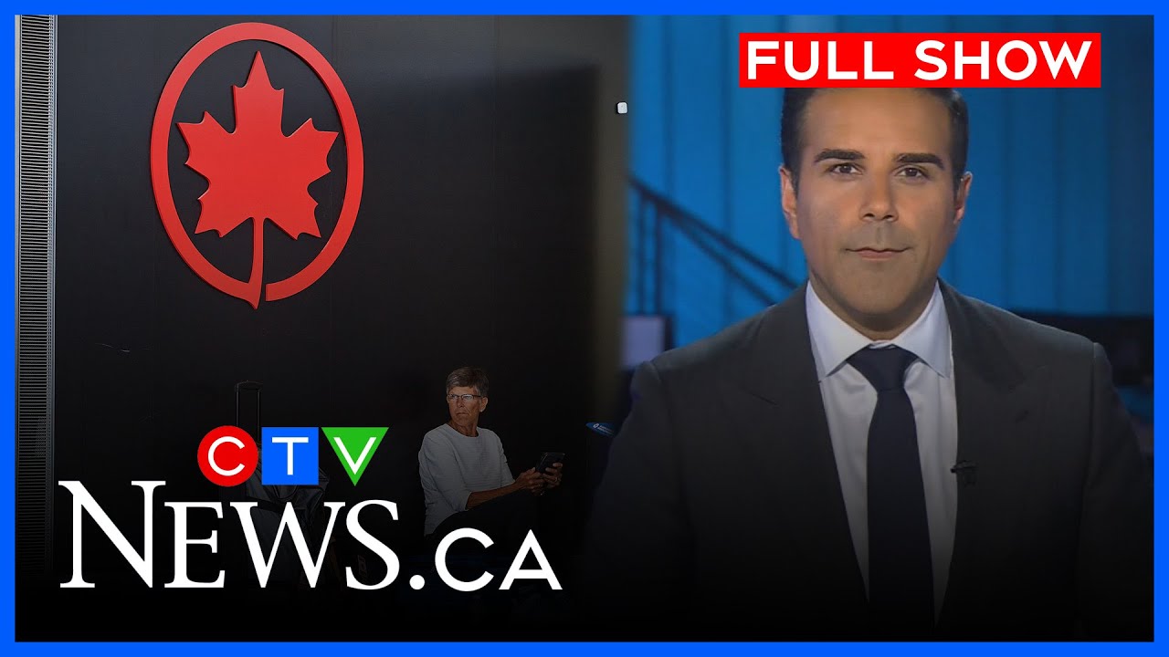 Air Canada resumes operations, as travel woes persist | CTV National News for Tuesday, Aug. 19, 2025