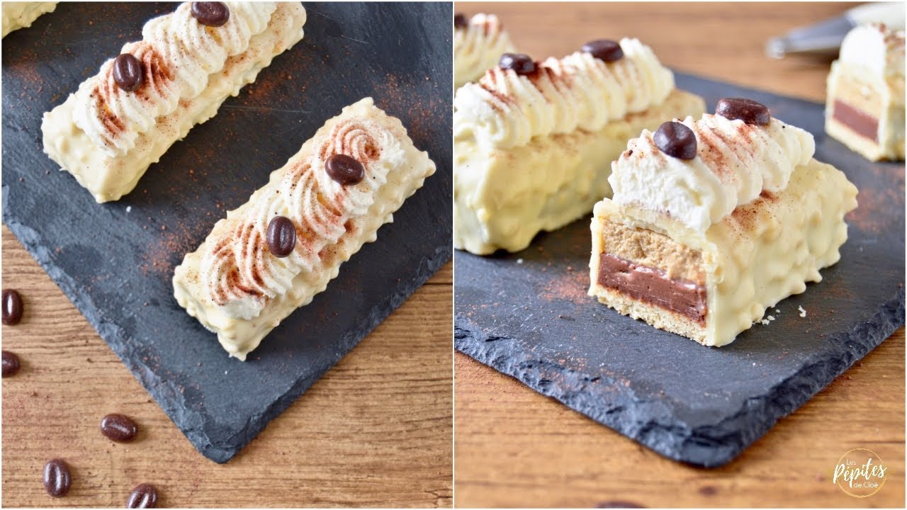 Recette Entremets CAFÉ ET CHOCOLAT façon Cappuccino !