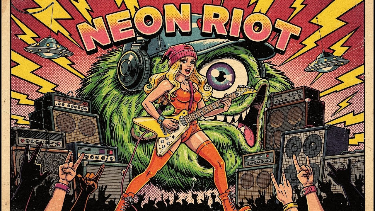 Neon Riot - The Cycle | Epic Electronic Rock Anthem