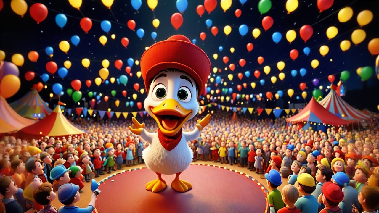 The Duck Who Went to the Circus &ndash; Nursery Rhymes Songs for Kids 🦆🎪