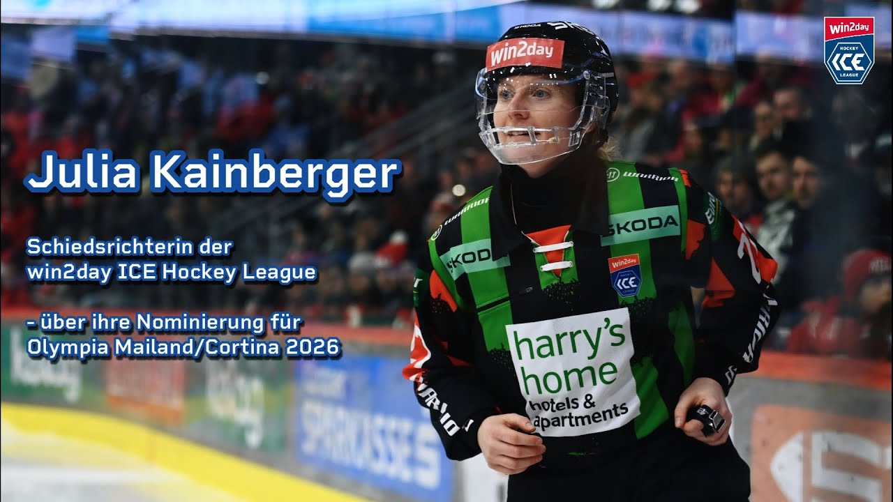 Schiedsrichterin Julia Kainberger spricht über den Referee-Alltag und ihre Olympia-Nominierung