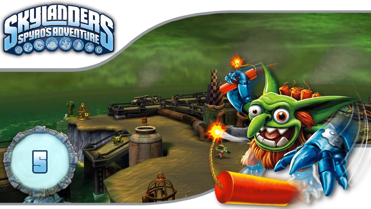 Fight Fire With Fire! Skylanders Spyros Adventure Part 5