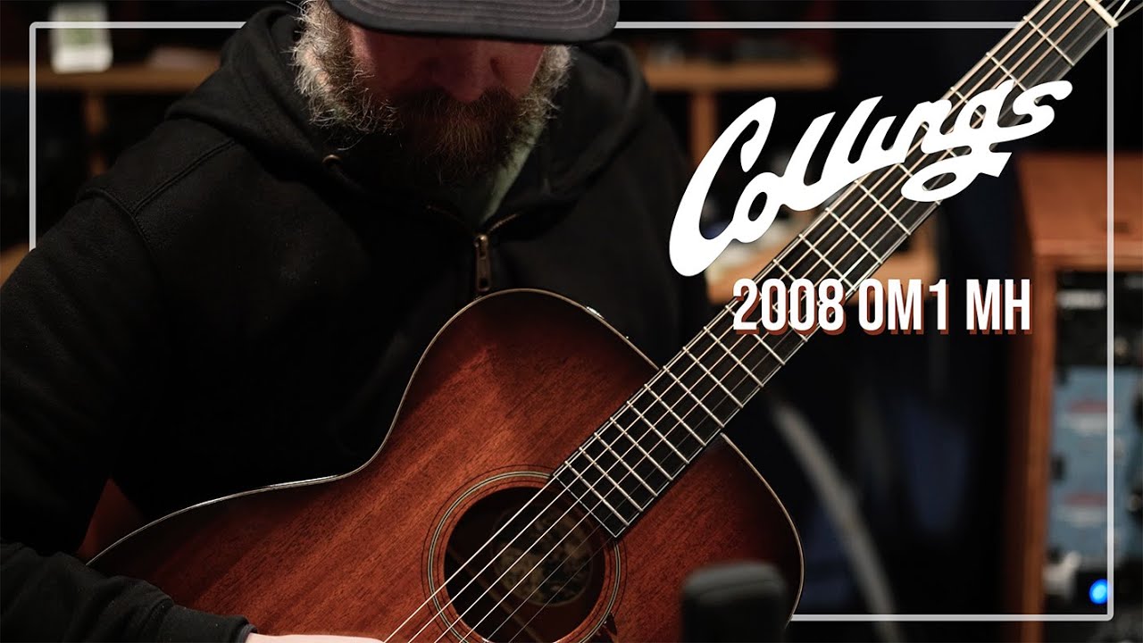 Acoustic Music Works - 2008 Collings OM1 Mh, All Mahogany, Full Body Sunburst