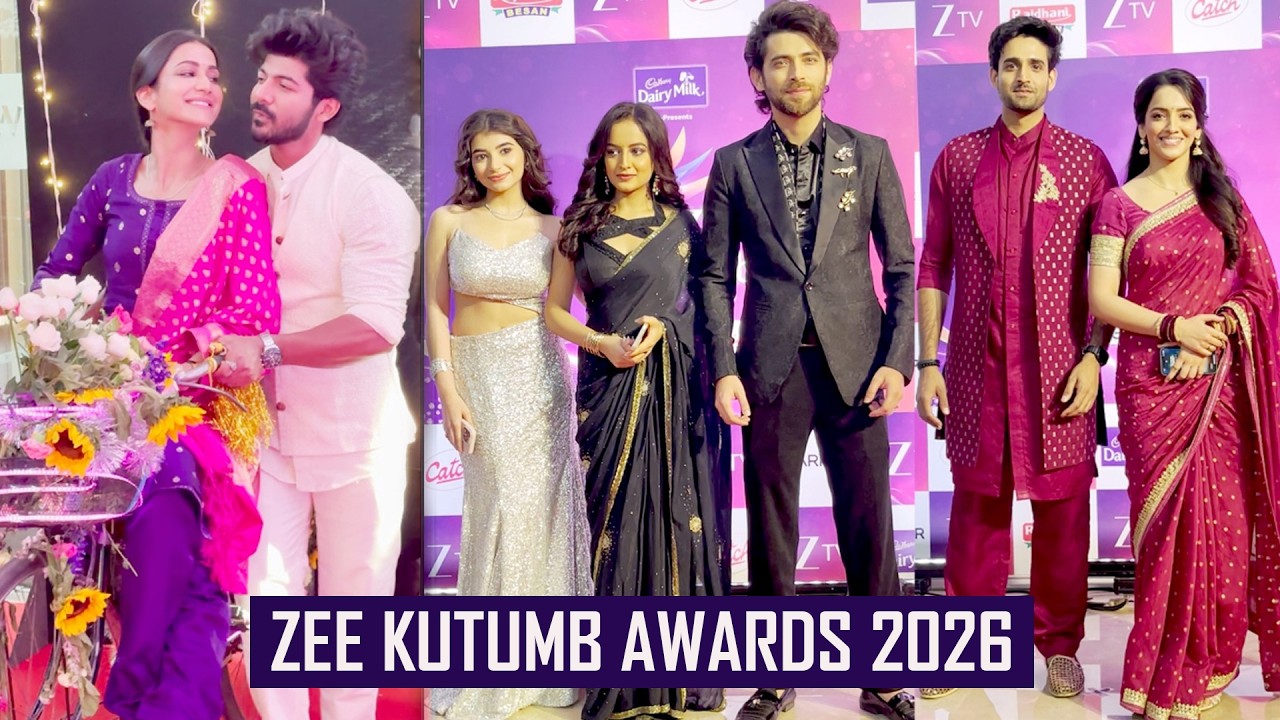 Zee Kutumb Awards 2026: Farman Haider, Sonakshi Batra, Sheizaan Khan, Yesha harsora & Many More
