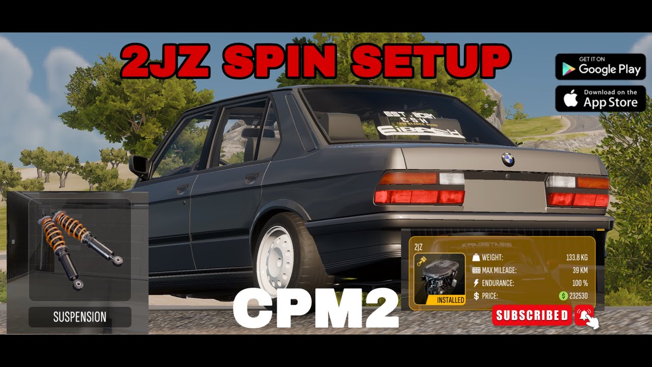 2jz Spin Setup🤯🔥| Car Parking Multiplayer 2 | New Update 