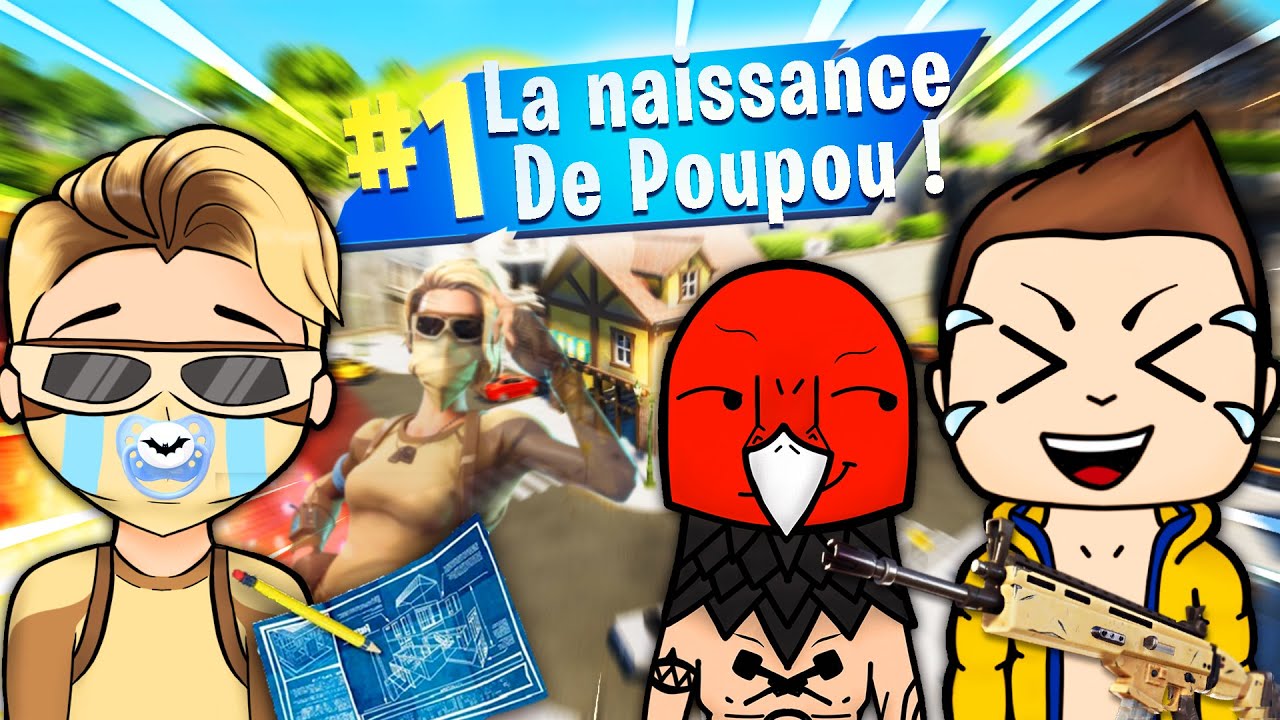 LA NAISSANCE DE POUPOU SUR FORTNITE ! 🦇