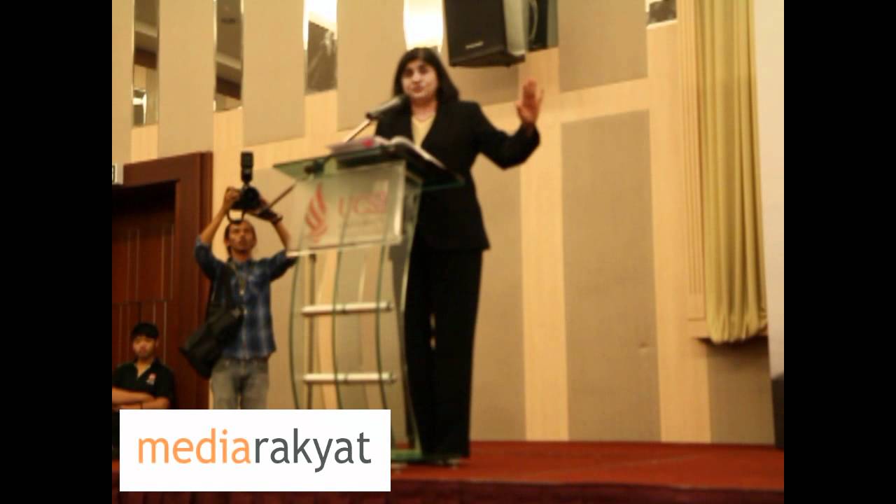 Debate On Electoral Reform: Ambiga vs Khairy - Opening Speech