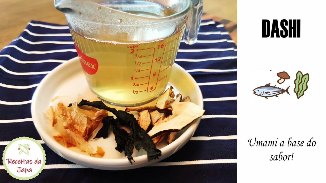 Caldo DASHI cheio de UMAMI | O que é? Como Fazer?