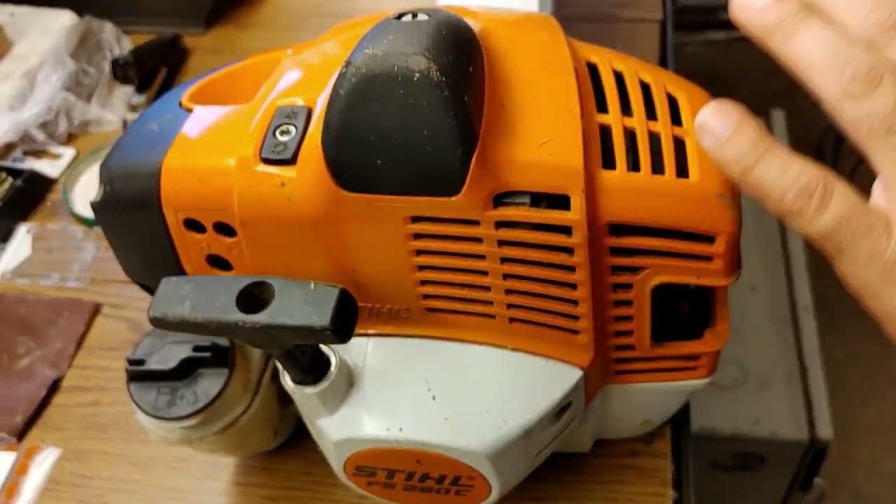 Stihl FS 260C átépítése FS 410C-re avagy komfort növelése kaszálásnál upgrade from FS260C to FS 410C