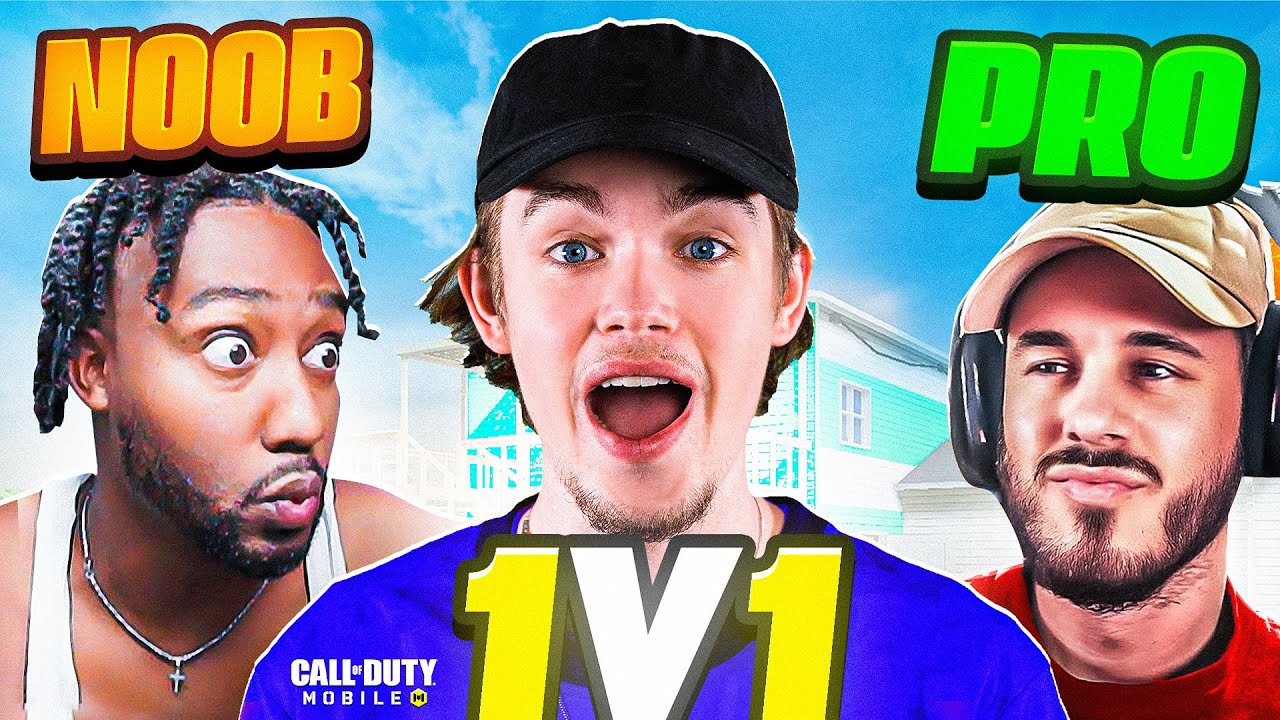 Creators vs Pros - The Ultimate 1v1 showdown [CODM]