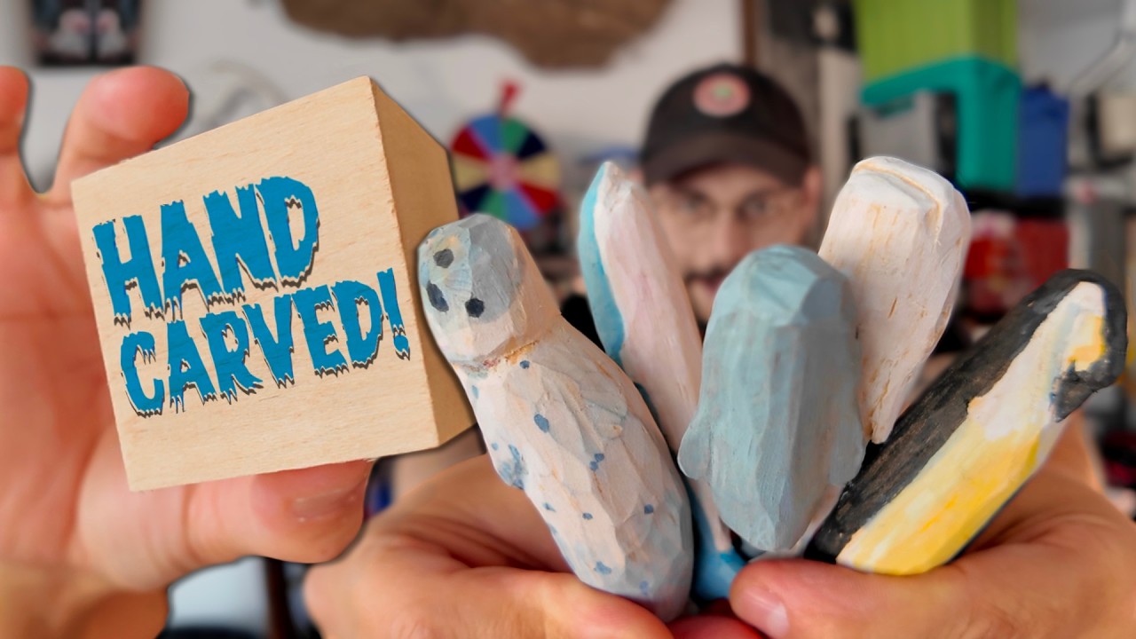 Carving Wooden Figures (for the first time!)