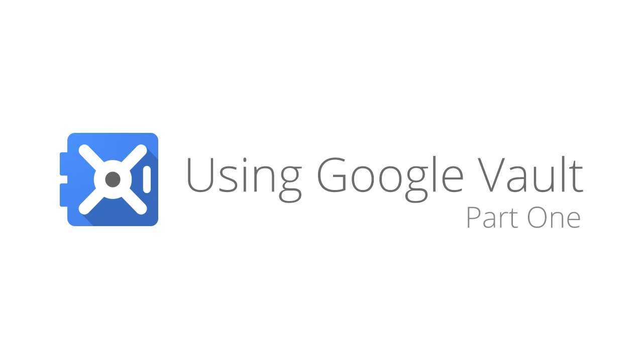 Google Apps Vault — поиск и экспорт