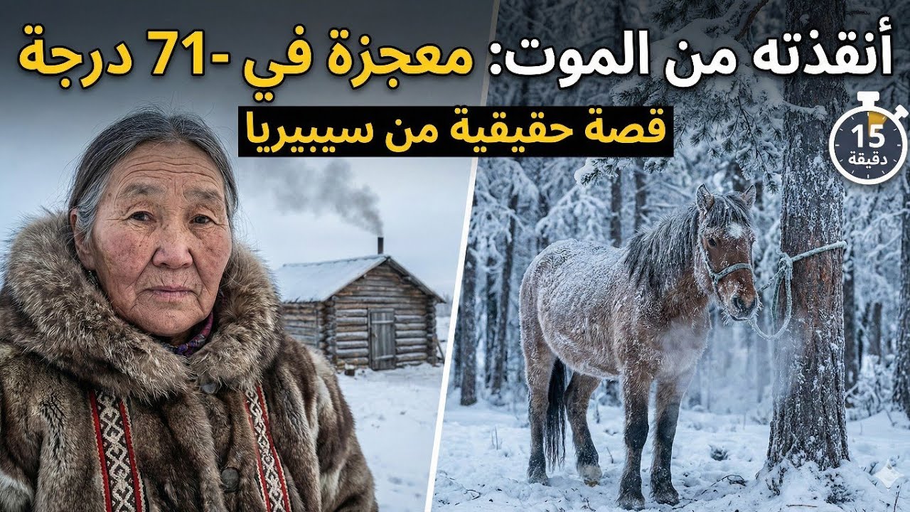 تركوه ليموت متجمداً في -71 درجة.. لكن ما فعلته هذه العجوز سيجعلك تبكي! 