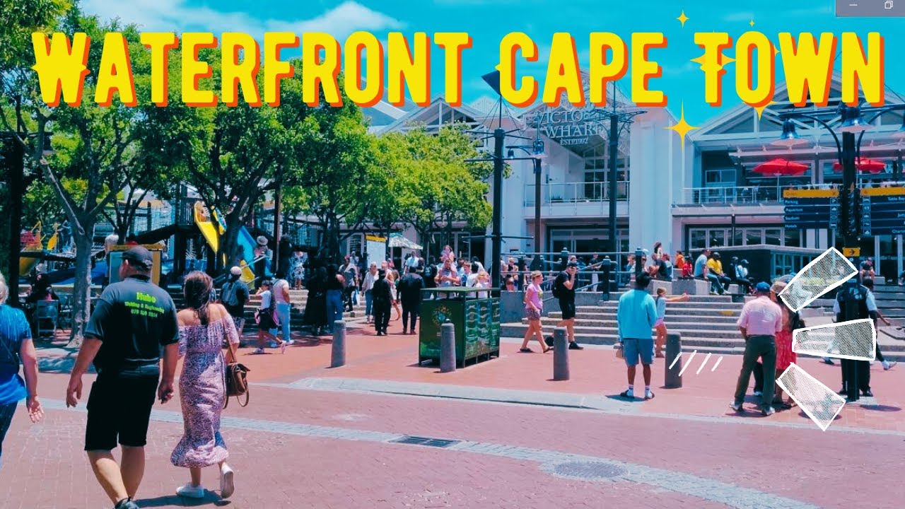 Cape Town V&A Waterfront Walking Tour | Live Atmosphere at 12PM &ndash; 23 December 2025