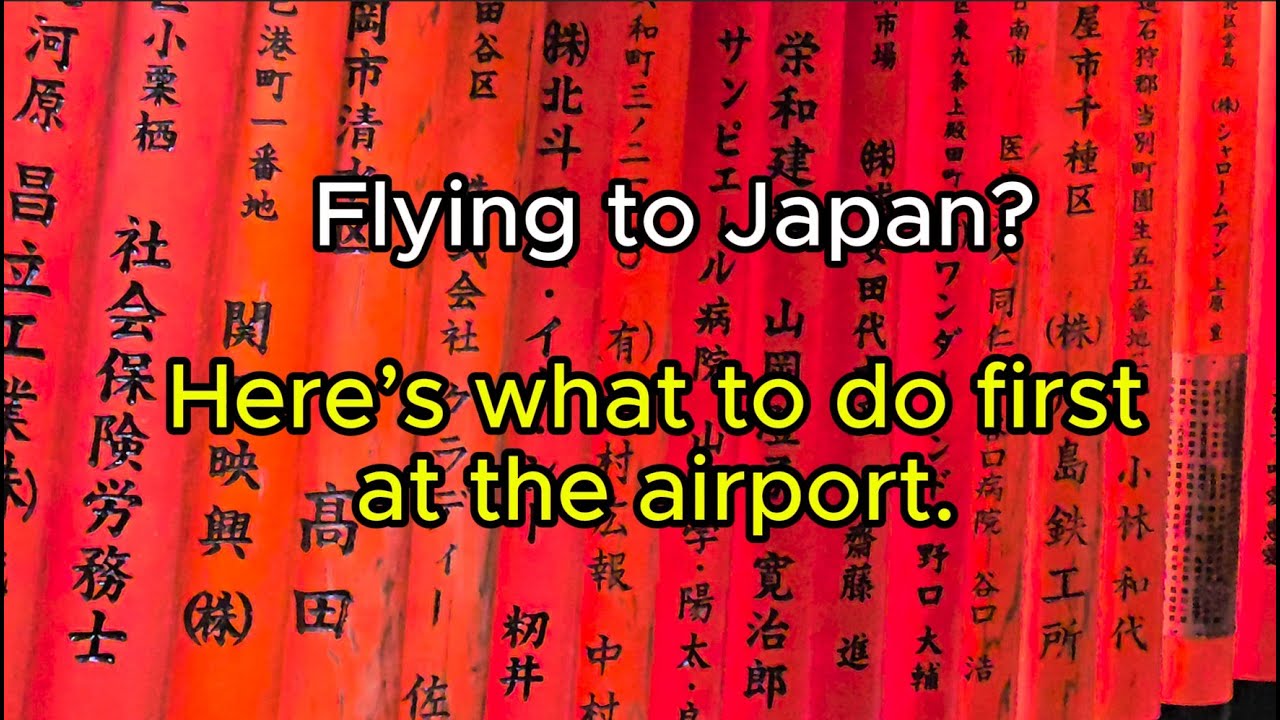 First Hours in Japan 🇯🇵 What Actually Helps After Landing From the US