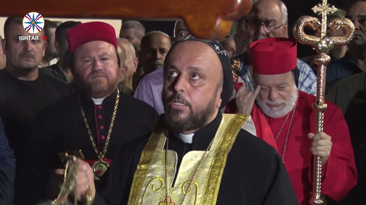 مراسيم ايقاد شعلة بمناسبة عيد القديس مار متى الناسك