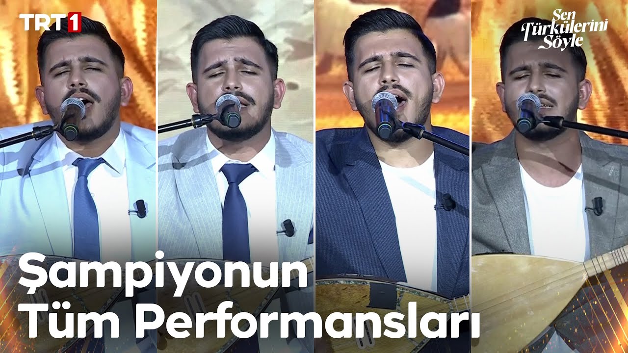 Şahin Karakuş Tüm Performanslar - Sen Türkülerini Söyle @trt1