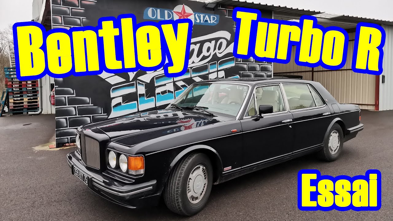 😮 J'essaie une BENTLEY Turbo R - Le Grand Luxe au Prix d'une Clio !