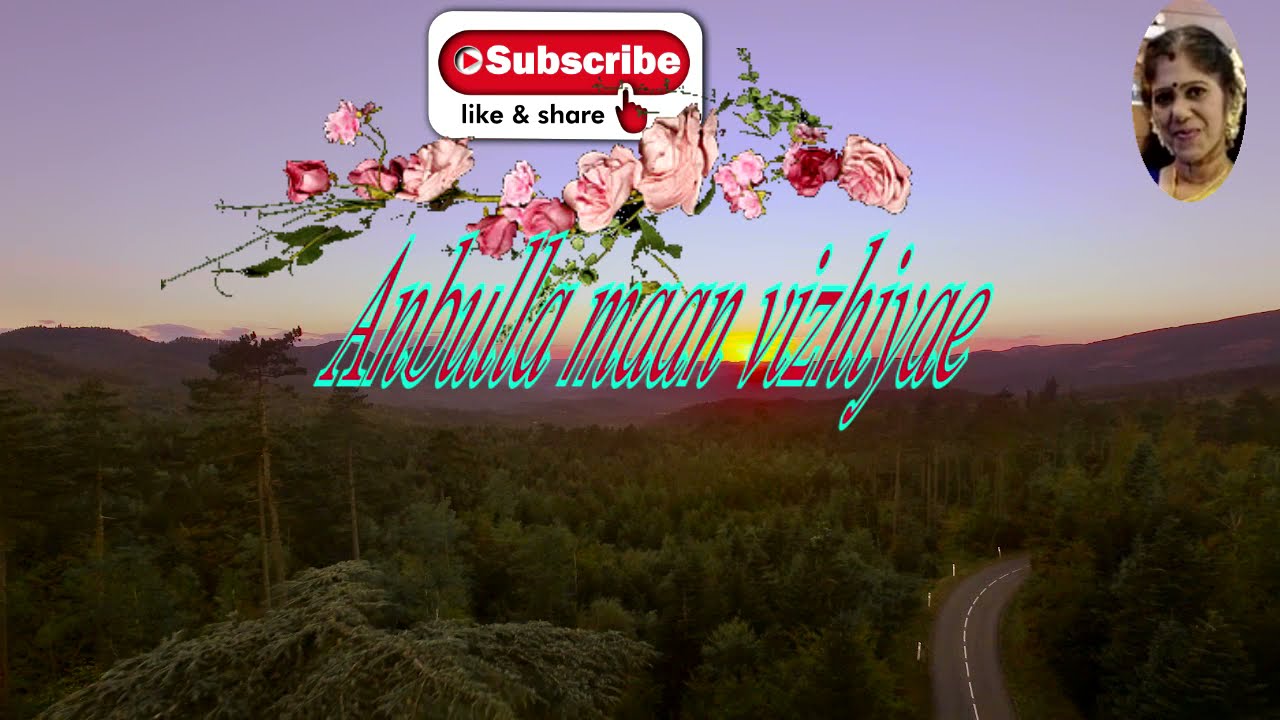 Anbulla maan vizhiyae tamil karaoke with female voice  resung by 😍VANISRIDASSAN😍  for male singer