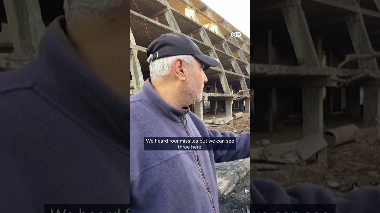 Moment Israeli strike hits Beirut building | DW News