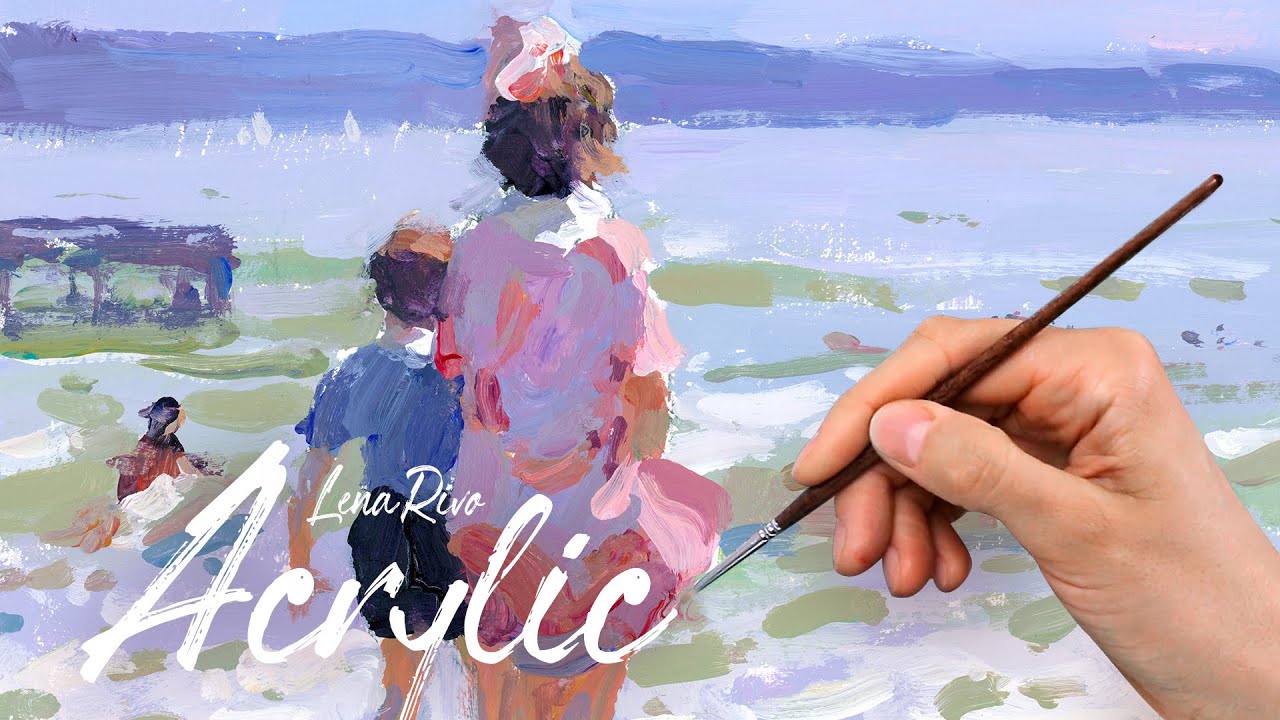 Acrylic painting demo - 