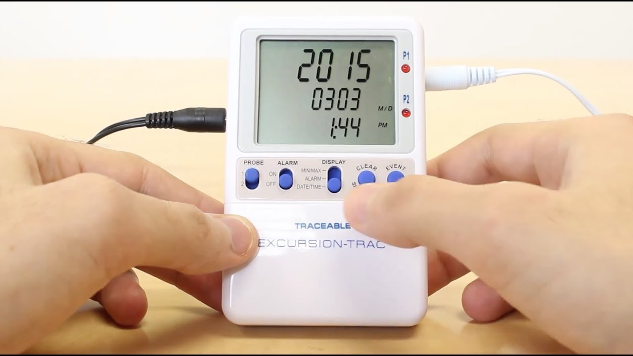 How to Use the Min/Max Memory on the Traceable Excursion-Trac Data Logging Thermometers