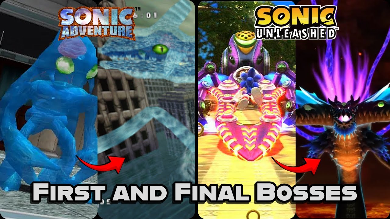 First and Final Boss Fights of Mainline 3D Sonic Games (1998 - 2024)