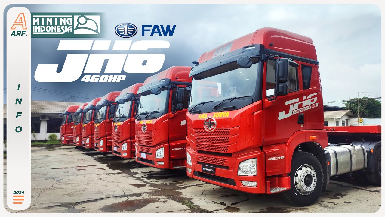 Tractor Head Premium & Paling Canggih Dari FAW !! Inilah FAW JH6 FD460TH