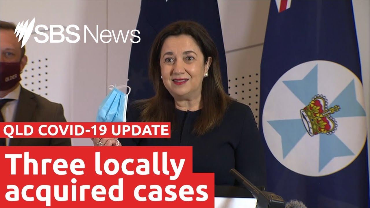 QLD announces three local COVID-19 cases on first day of lockdown | SBS News