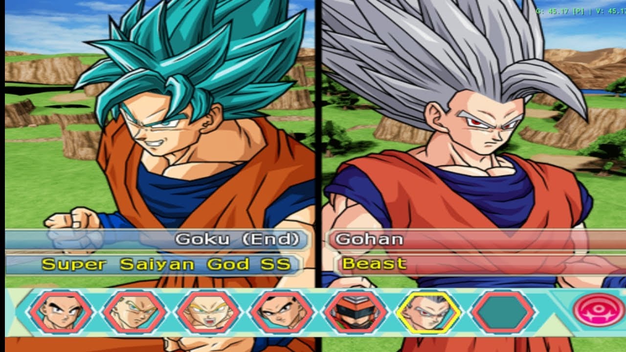 Dragon Ball Budokai Tenkaichi 3 MOD! Goku SSJ Blue vs Gohan Beast 