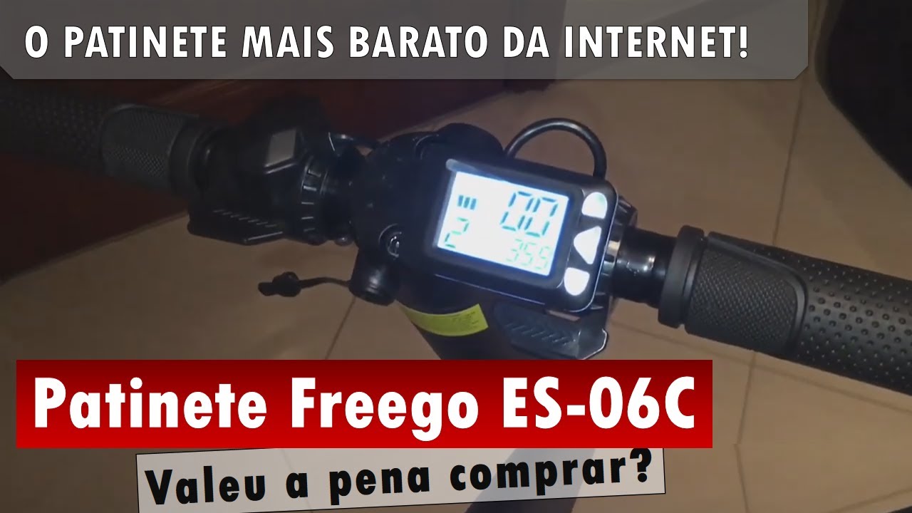 IMPRESSÕES Patinete FREEGO ES-06C