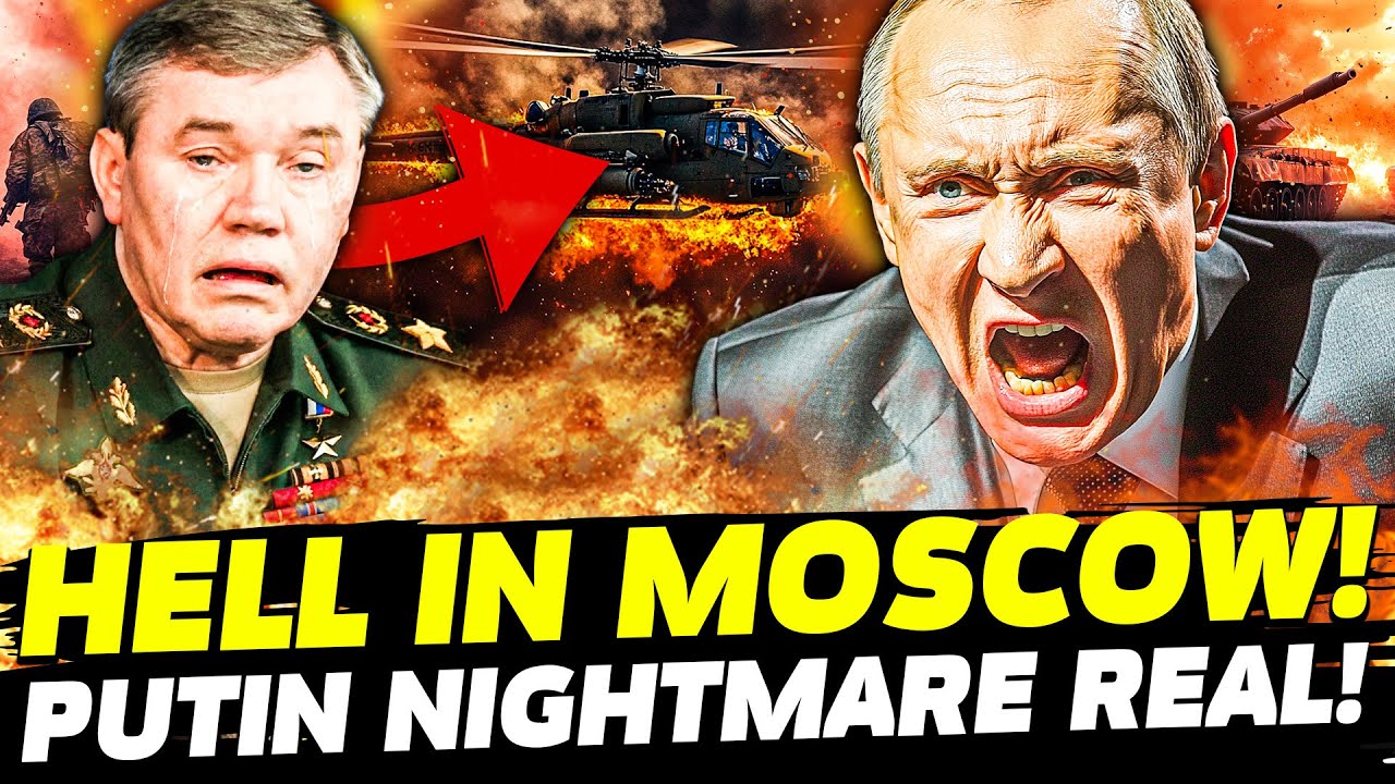 💥MASSIVE TERROR ATTACK IN MOSCOW! SECRET ARMY HQ WIPED OUT! TOP GENERAL&rsquo;S HELICOPTER SHOT DOWN!