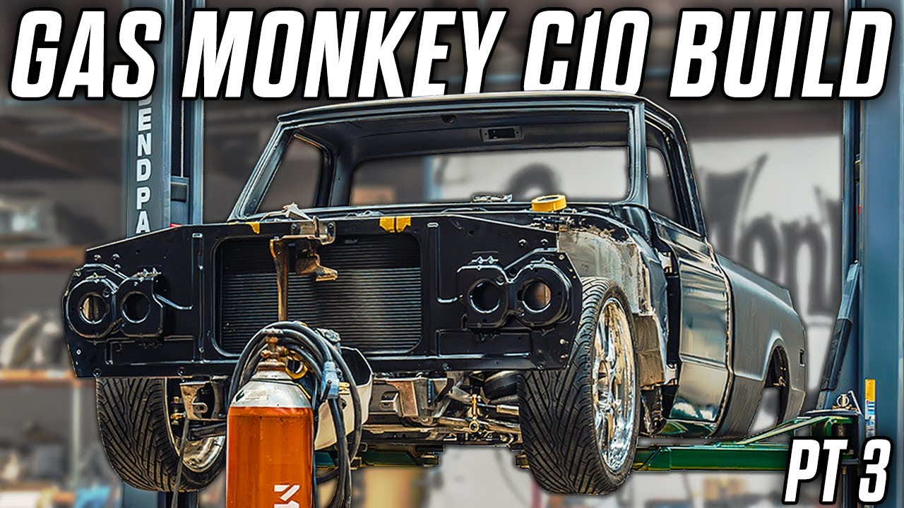 BUILDING A ONE OF A KIND C10 FOR SEMA | PT 3 - GAS MONKEY