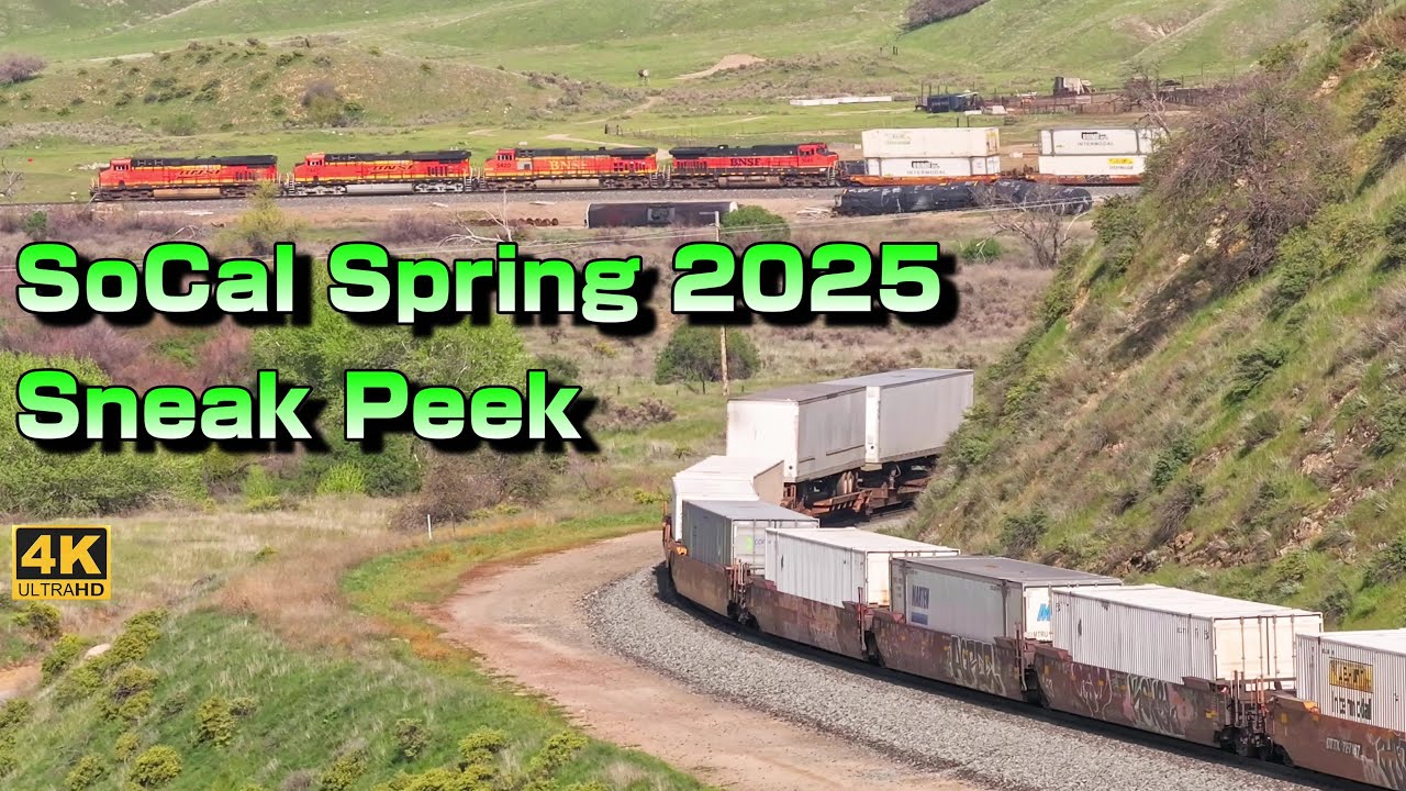 Southern California Spring: Tehachapi, Cajon & Trona Sneak Peek (4K) | March 2025