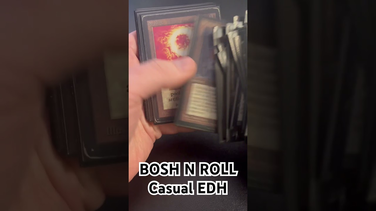 Bosh N Roll Decks: BOSH N ROLL Casual EDH #mtg #edh