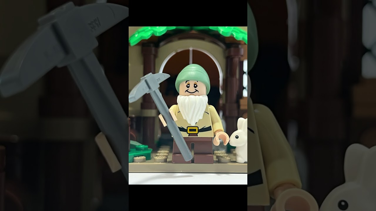 Minifigure Mania!: Snow White and the Seven Dwarfs&rsquo; Cottage - Sleepy #lego #shorts #minifigures@LEGO