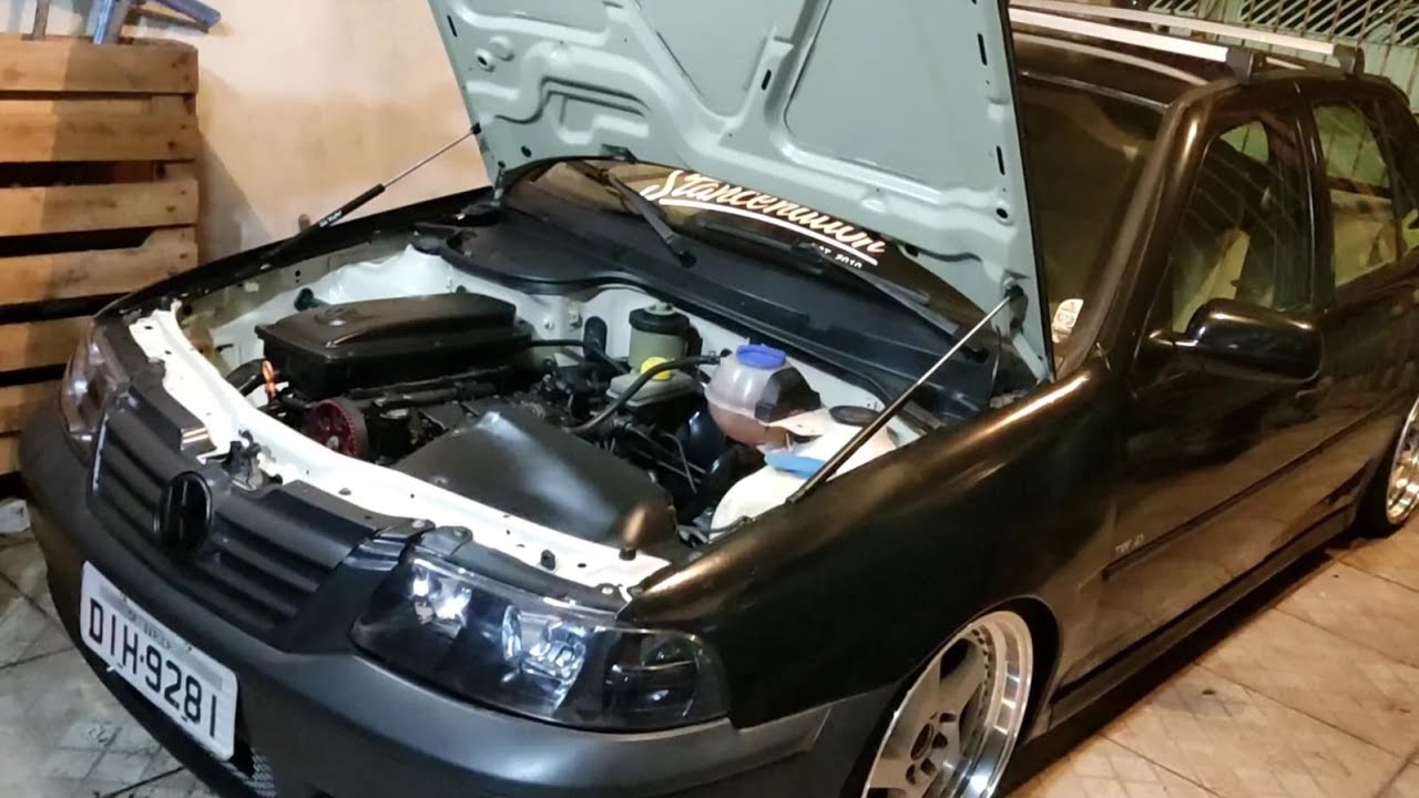 COMO INSTALAR AMORTECEDOR DE CAPO GOL G3 - Talento Geral G3 Stance