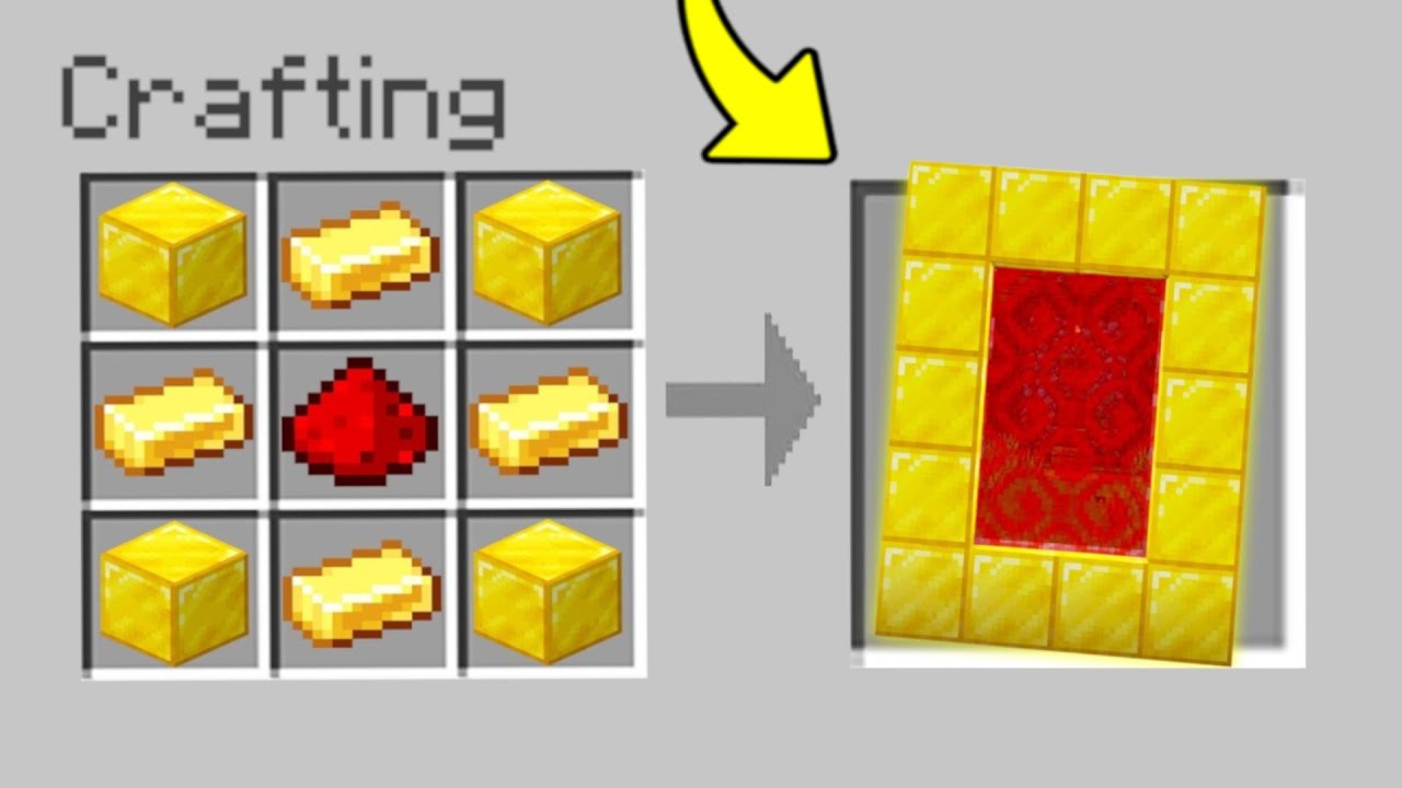 Minecraft, ale MOŻESZ CRAFTOWAĆ PORTAL z KAŻDEGO BLOKU!