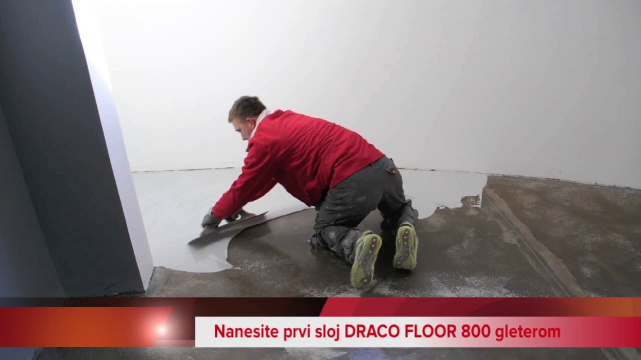 Samonivelirajući epoksidni pod - DRACO FLOOR 800