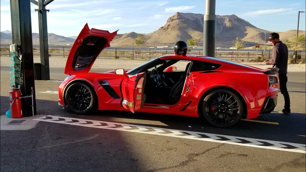 FERRARI 458 VS CORVETTE C7 Z06 VS AMG GT SPEED VEGAS