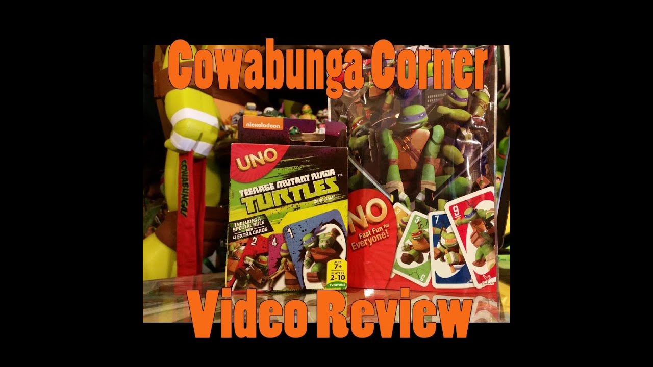 TMNT Uno : Cowabunga Corner Review
