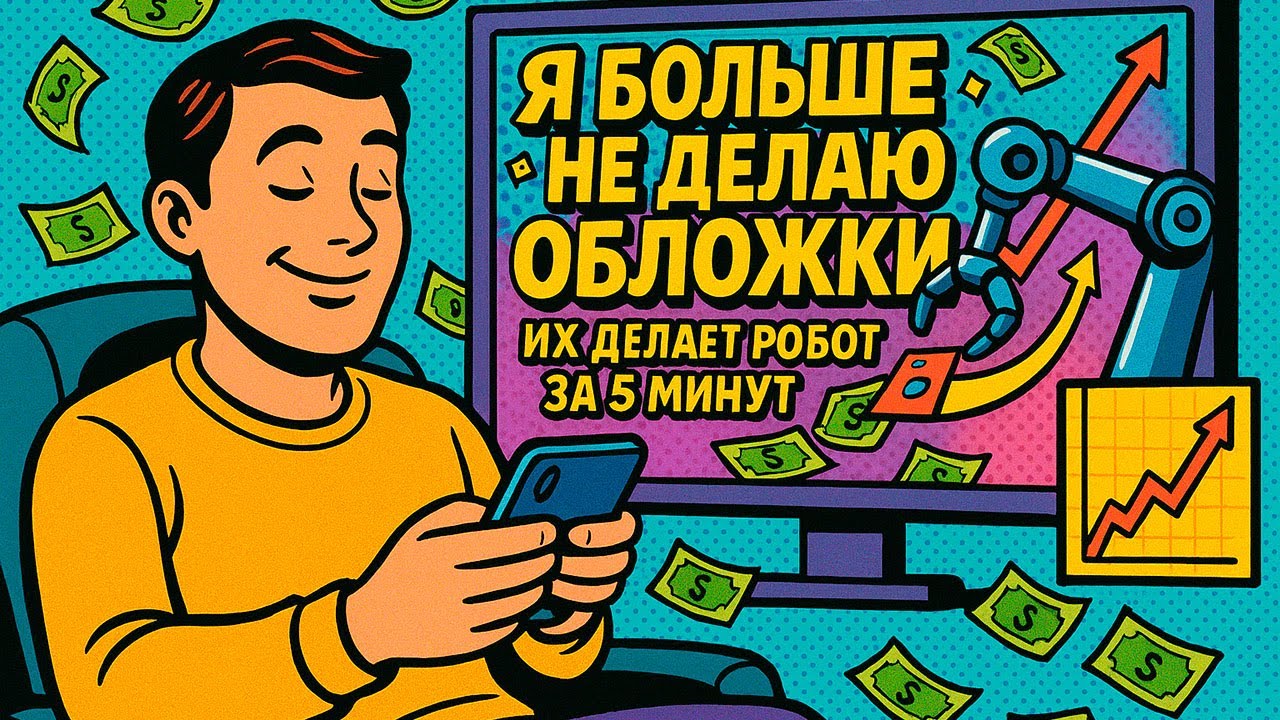 Как создать обложку для видео YouTube за 5 МИНУТ и НА АВТОМАТЕ