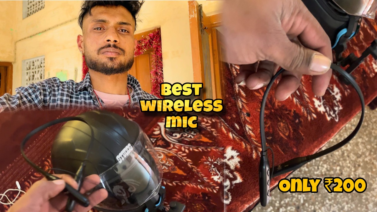Ty Best wireless mic//only 200 // moto vlogging best mic