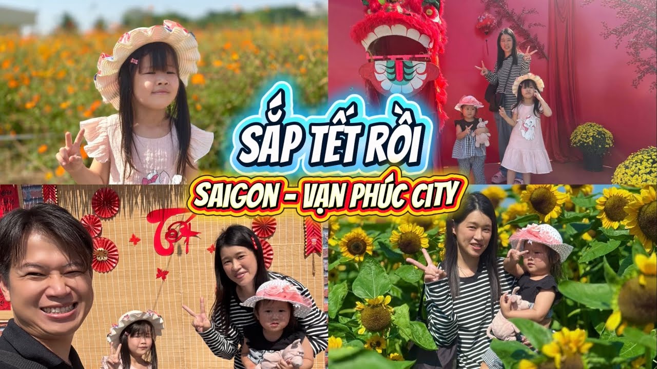 HOSHIHO | Tết Sắp Tới Rồi Cả Nhà Đi Chụp Ảnh Ở Vạn Phúc City, Không Khí Xuân Rõ Rệt