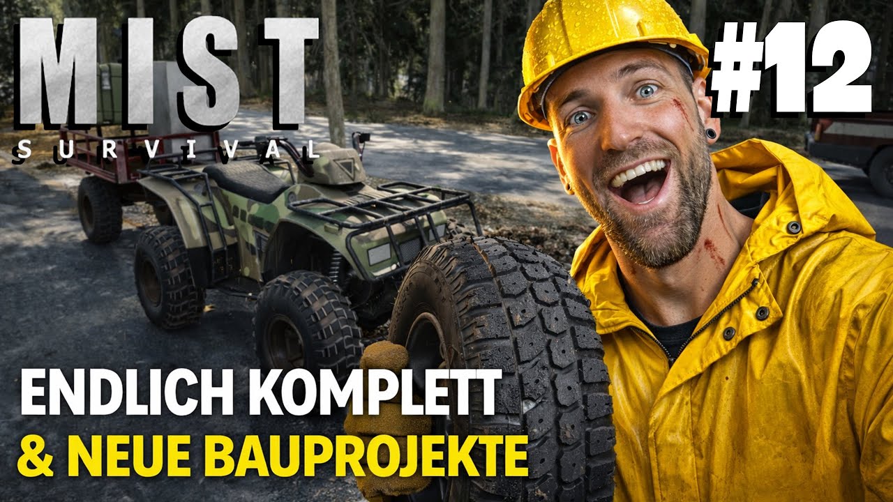 ENDLICH GESCHAFFT! 🤩 & NEUE Bauprojekte warten schon 😎 | MIST Survival | #12