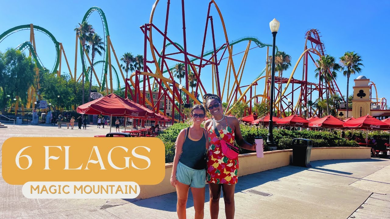 Day at Six Flags Magic Mountain!