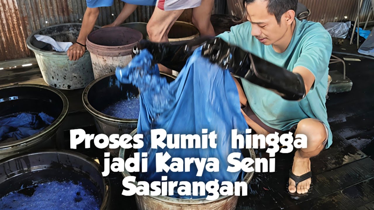 MELIHAT LANGSUNG PEMBUATAN KAIN SASIRANGAN DI KAMPUNG SASIRANGAN 