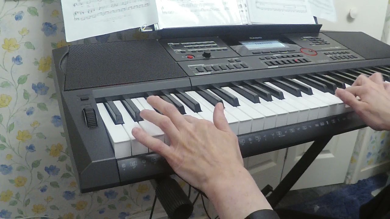 ABBA Waterloo Played On A Casio CT-X5000 Keyboard